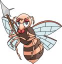 スズメバチのキャラクター