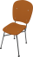 椅子の３Dオブジェクトです。