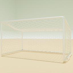 サッカーゴールの３Dオブジェクトです。