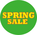 SPRING SALE(スプリングセール)のPOPです