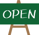 OPENイーゼルのPOPです。