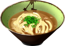 醤油うどんのイラスト