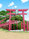 鳥居のある神社