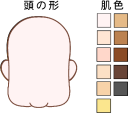 頬が垂れブルドッグ型の顔輪郭