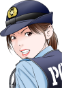 お怒りモードの婦警さん