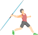 やり投げの選手