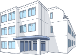 3階建てのビル