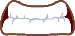 着せ替えイラスト用口