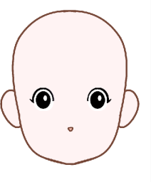 着せ替えイラスト用鼻