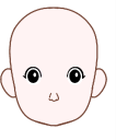 着せ替えイラスト用鼻