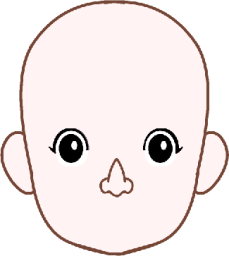 着せ替えイラスト用鼻