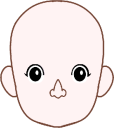 着せ替えイラスト用鼻