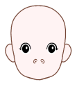 着せ替えイラスト用鼻