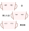 目3点