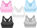 スポーツブラジャー5点
