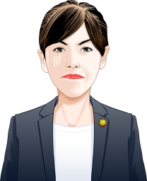 きりっと表情の小野田紀美