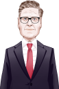 第80代英国首相のキア・スターマー