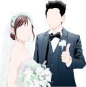 新郎新婦のイラスト