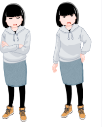 相談をする女性