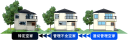 適切管理空家から特定空家のイラスト