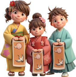 七五三のお祝い