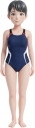 競泳水着の女性