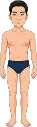 水泳部の男子