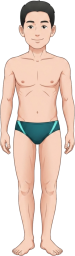 水泳部の男子