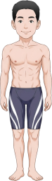 水泳部の男子