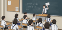 小学高学年の授業風景