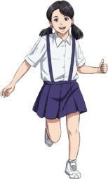 走る女子小学生