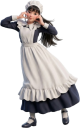 メイド服を着た女性