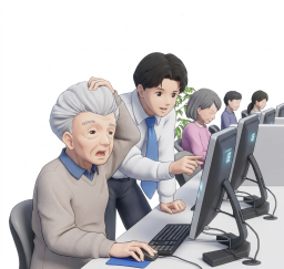 シニアのためのパソコン教室