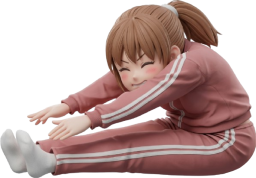 ストレッチをする女性