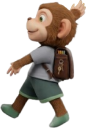 サルのキャラクター