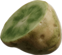 火を通しても食べられない青くなったジャガイモ