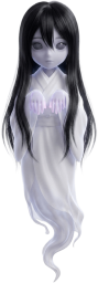 美人な幽霊さん