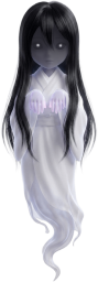 恨みがありそうな幽霊さん