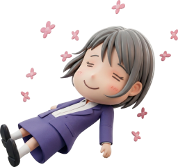 ホンワカした女性