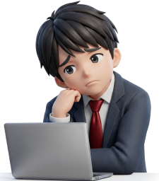 悩む男性