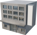 4階建てのビル