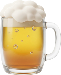 ビールジョッキの3Dイラスト