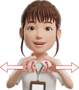 手話の「優しい」