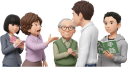 手話を学ぶ人たち