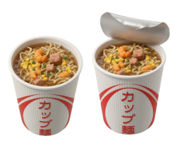 カップ麺醤油味２点