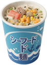 カップ麺シーフード味