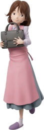 鞄を持つ新妻